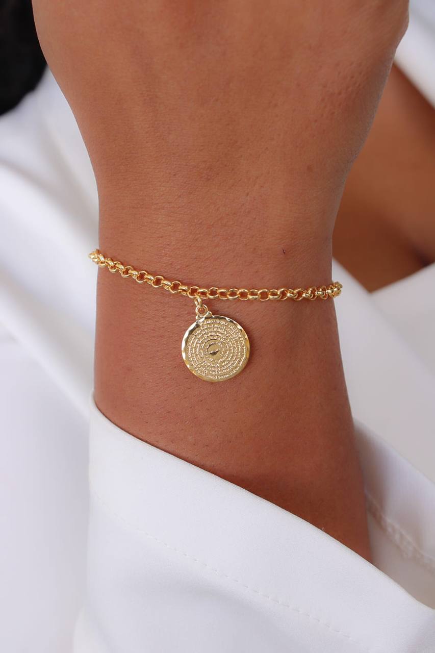 Pulseira Medalhão