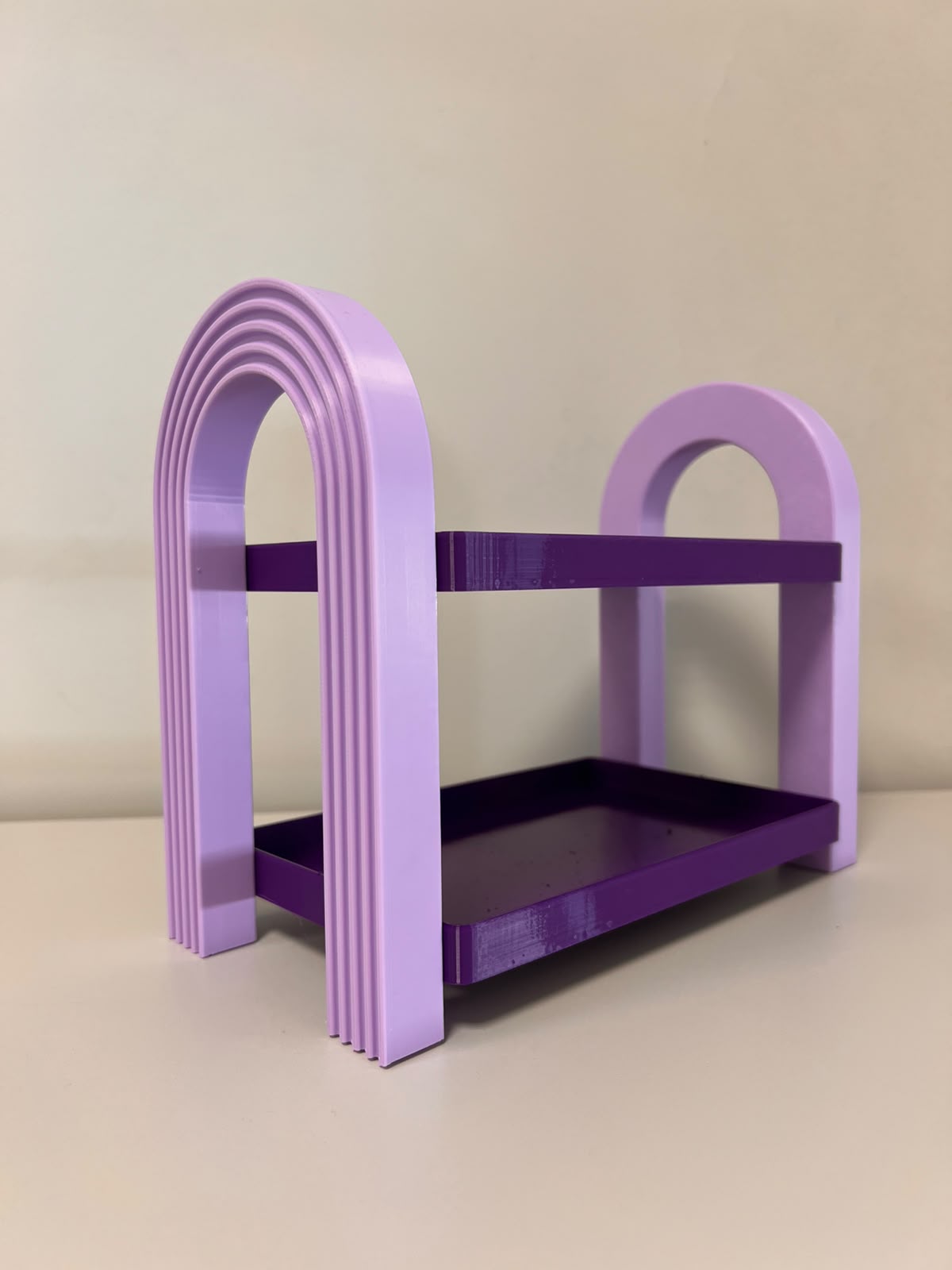 Organizador Criativo de Mesa 2 Andares