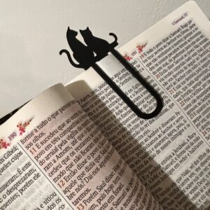 Kit 03 Marcadores De Páginas Gatinho Para Livros -  Revistas - Apostilas